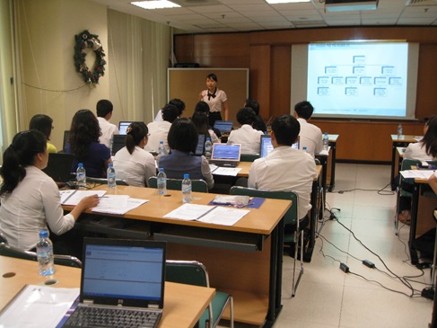 Training course on credit reporting system between PCB and Vietcombank