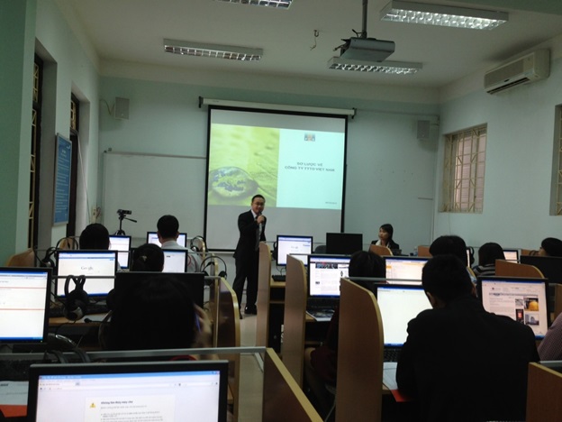 Picture: Training day with the bank in Ho Chi Minh city